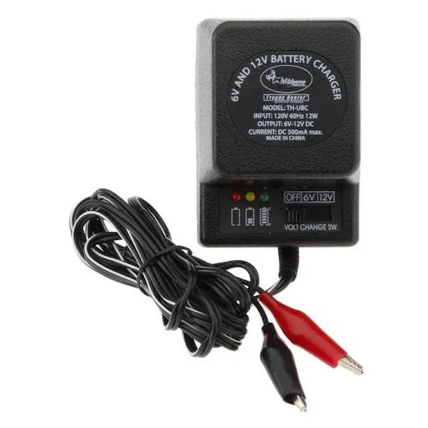 GSM Outdoors BL-C6/12 6/12V 500mA Battery Charger DC Output - View 2