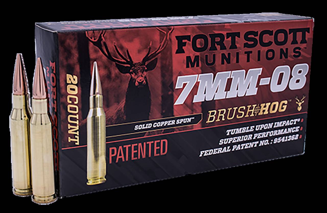 FORT SCOTT MUNITIONS 7mm-08 Rem TUI 120Gr SCS 20rd Box Ammo 7MM08-120-SCV1 - View 2
