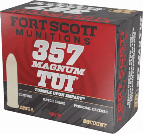 Fort Scott Munitions Pistol Ammo 357 mag 125 gr. TUI 20 rd. - View 2