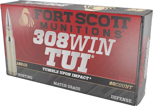 Fort Scott Munitions 308150SCV2 Tumble Upon Impact (TUI) Rifle 308Win... - View 2