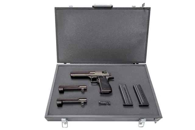 MR DEXIX6BB 6" Burnt Bronze .50AE/.44MAG/.357MAG Gas-Operated Semiautomatic - View 2