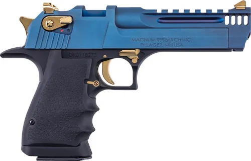 Magnum Research DE357L5CBG 357 Magnum 5 Inch Black PVD - View 2