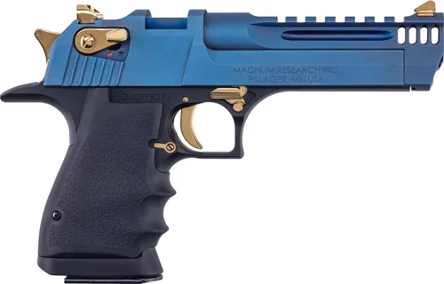 Magnum Research DE50L5CBG Desert Eagle L5 50 AE 5" Carbo Blue PVD Pistol - View 2