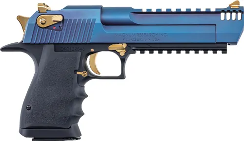 Magnum Research DE50L6CBG Desert Eagle L6 50 AE 6" Carbo Blue PVD Pistol - View 2