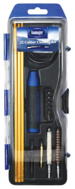 DAC GunMaster GM22HY .22 CAL 16 In Black/Blue Hybrid Cleaning Kit - View 2