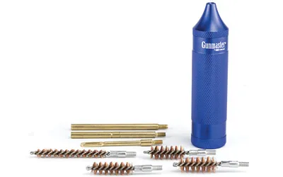 DAC Gunmaster Compact .22-.45 Cal Pistol Cleaning Kit 8pc Aluminum Handle - View 2