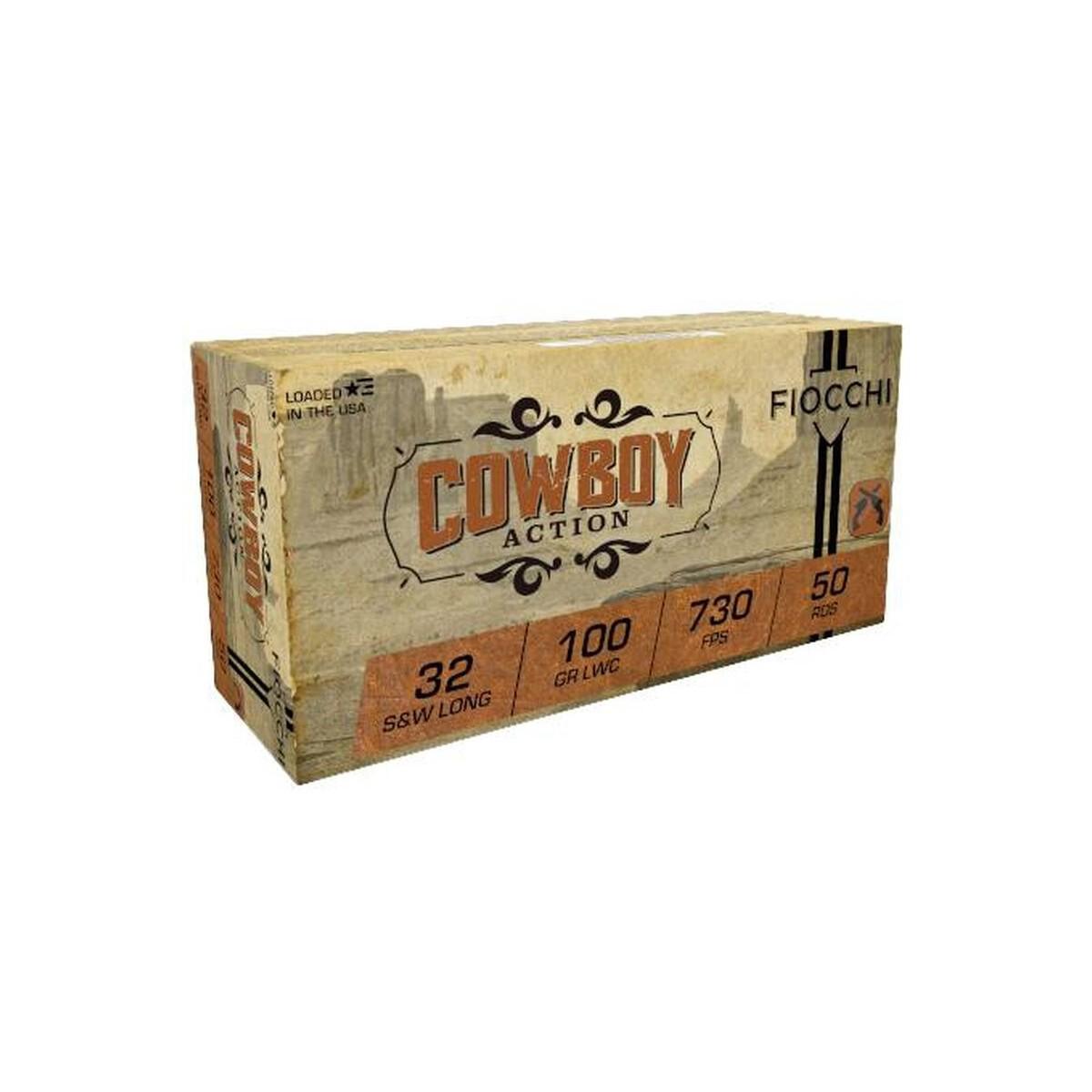 Fiocchi 32LA 100gr LWC .32 S&W Long Ammo - View 2