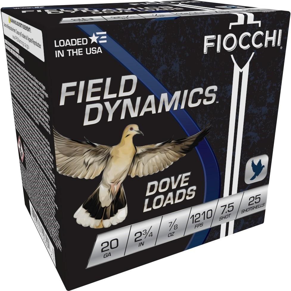 Fiocchi 20GT75 20ga 2.75" 7/8oz #7.5 Shotshell 25rds - View 2