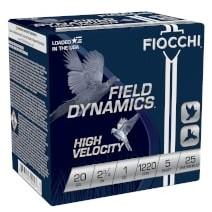 Fiocchi 20HV5 Field Dynamics High Velocity 20 Gauge 2.75 In - View 2