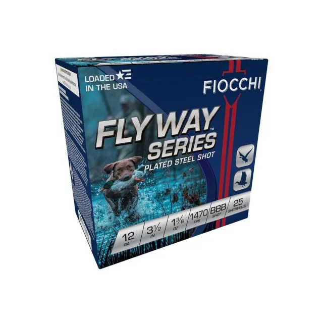 Fiocchi Speed Steel 12ga 3.5" BBB 1 3/8oz 25 Rounds - View 2
