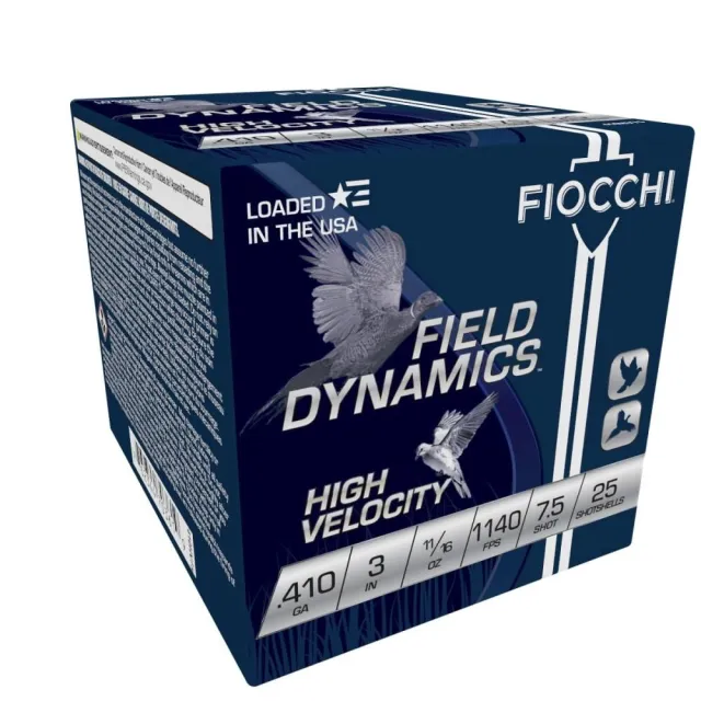 Fiocchi High Velocity Hunting Loads .410 Bore 3 In 7.5 Shot 25rd - View 2