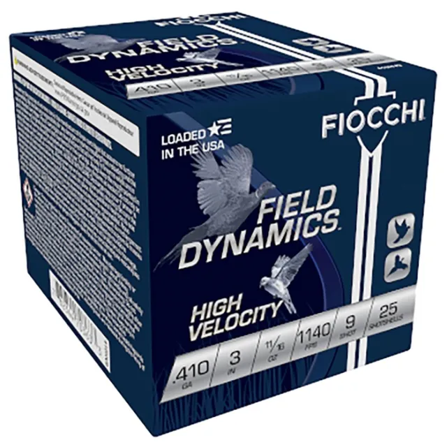 Fiocchi 410HV9 Field Dynamics High Velocity Shotgun Ammo - View 2