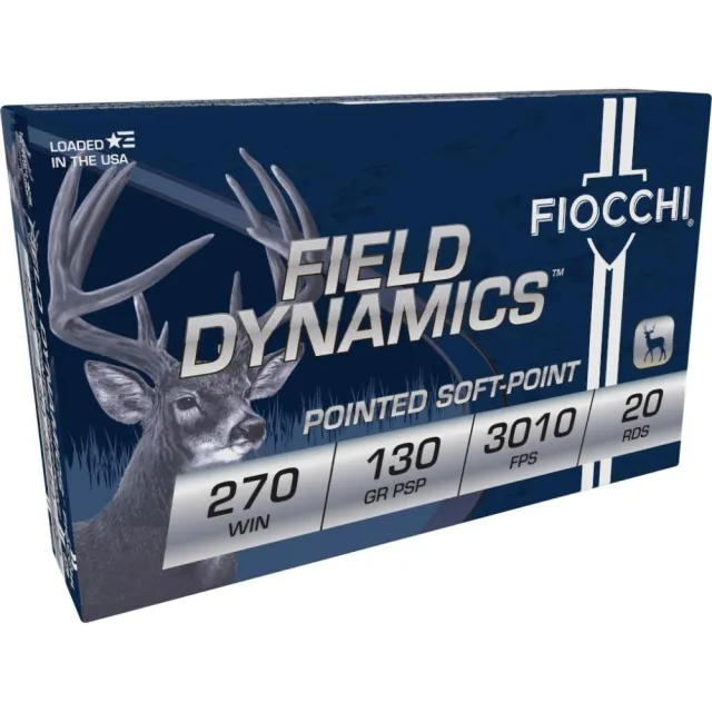 Fiocchi 270SPB 270 Winchester 130gr Pointed Soft-Point 24In - View 2