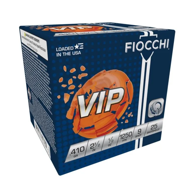 Fiocchi 410VIP9 Exacta Target 410 Gauge 2.5" 1/2oz 9 Shot 25/Box - View 2