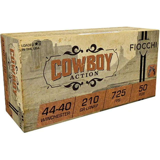 Fiocchi 4440CA .44-40 Winchester 210gr LRNFP Brass 245rd - View 2