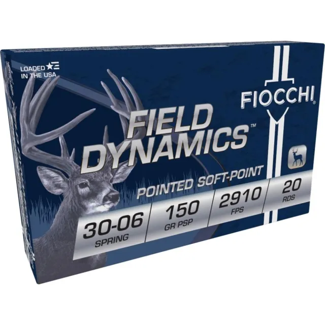 Fiocchi Field Dynamics .30-06 Springfield 150gr PSP 20Rd - View 2