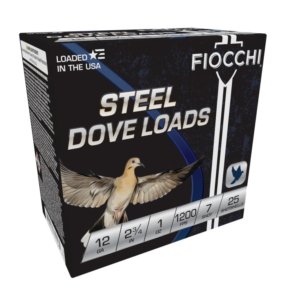 Fiocchi 12DLS17 12 Gauge 2.75In #7 1oz 25Rd Dove & Quail - View 2