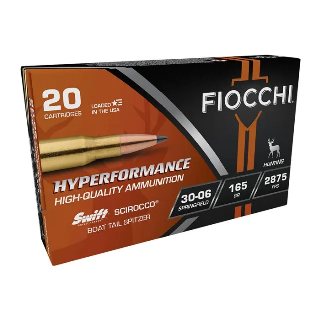 Fiocchi A3006SCA Extrema 30-06 Springfield 165gr Swift Scirocco 20 Rds - View 2