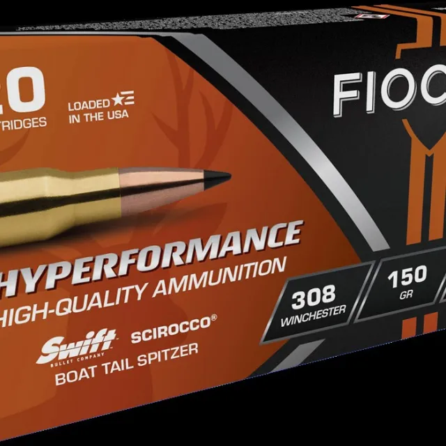 Fiocchi 308SCA Hyperformance 308Win 150gr Swift Scirocco II 20 Rounds - View 3