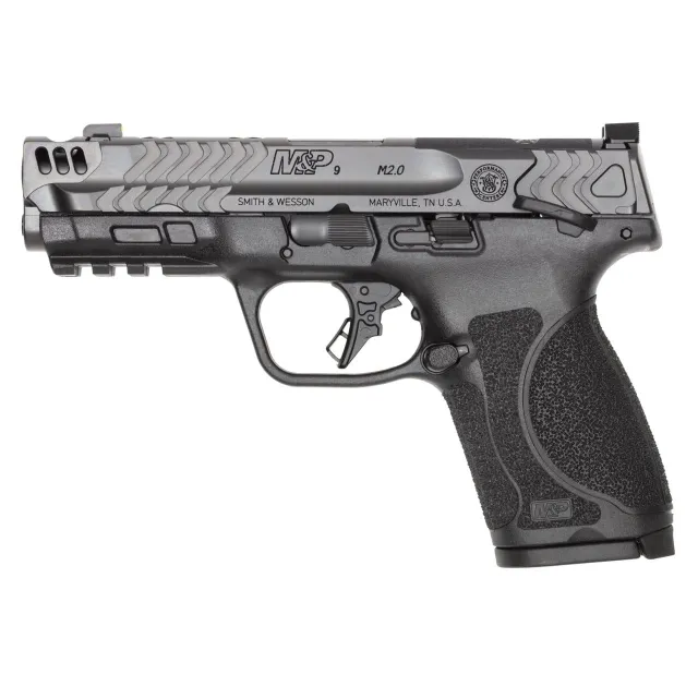 S&W MP2C 14387 9MM 10+1 Night Sights Ported Slide Gray/Black - View 2
