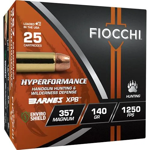 Fiocchi 357BA Hyperformance 357Mag 140gr XPB Ammo 25 Rounds - View 2