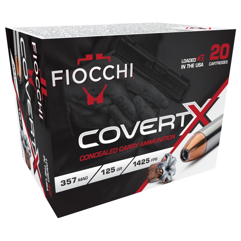 Fiocchi 357CCWA CovertX 357 Mag 125gr JHP Pistol Ammo 20 Rounds - View 2