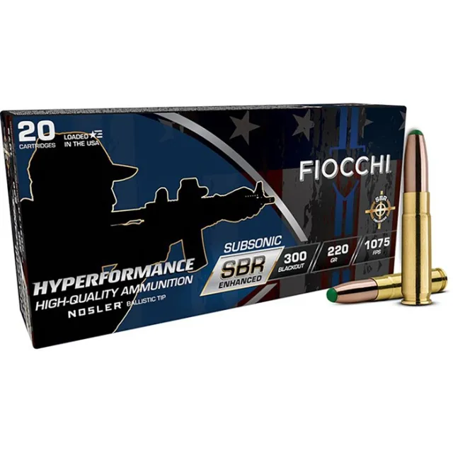 Fiocchi 300BKSBS Hyperformance 300 AAC Blackout 220gr BT 20rd - View 2
