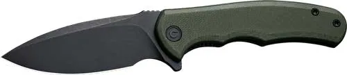 Civivi C18026C-1 Mini Praxis OD Green G10 Handle Black D2 Blade 2.98" - View 2