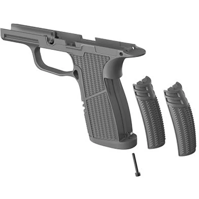 Tyrant CNC TDP365GRMSNUBGREY Grip Module 3.10 In 17rd Grey - View 3