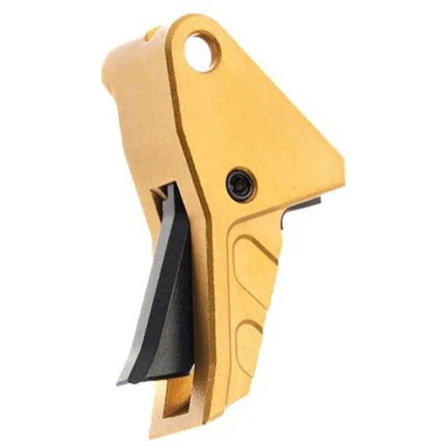 Tyrant CNC TDECHETRIGGOLD/BLK I.T.T.S Gold/Black Trigger Glock 43/43x/48 - View 2