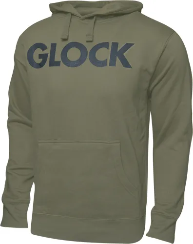 Glock AP95787 Traditional Hoodie OD Green Small Cotton/Polyester - View 2