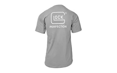 Glock AA75145 Perfection Short Sleeve T-Shirt, Large, Gray - View 3