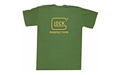 Glock AA75150 Perfection T-Shirt, Medium, Green, Short Sleeve - View 3
