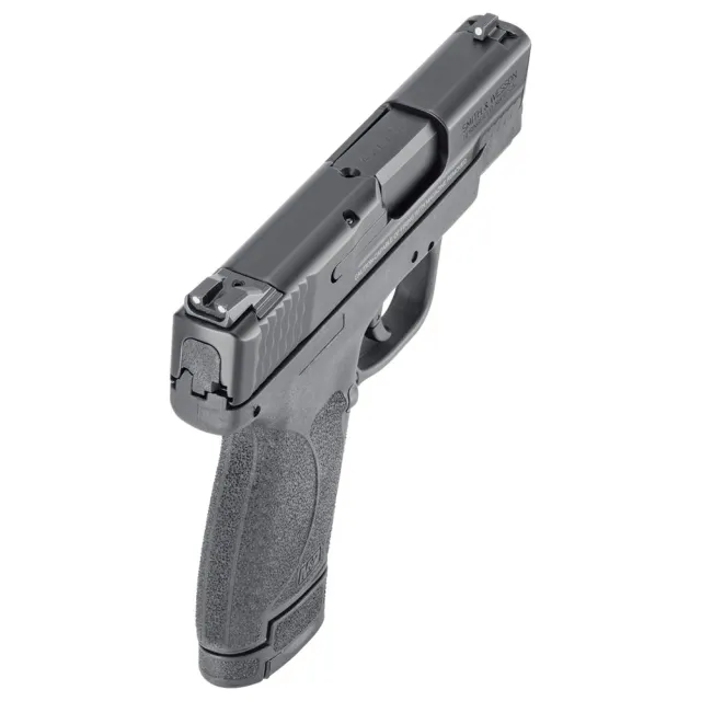 Smith & Wesson M&P 45 Shield M2.0 Handgun .45 ACP 7rd Magazine 3.3 Barrel Black No Thumb Safety - View 2