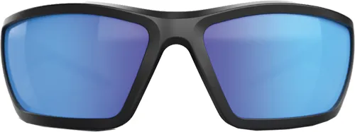 Glock AS41040 Blue Line Tactical Glasses Blue Mirror Lens Black Frame - View 2