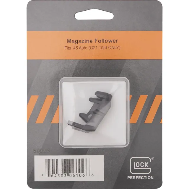 Glock Factory Magazine Follower .45 ACP 10rd G21 ONLY Black Pkg - View 2