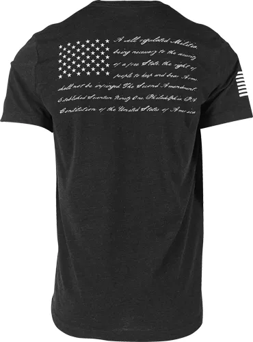 Glock AP96310 2nd Amendment Tee Black 2XL Cotton/Poly Short Sleeve - View 2