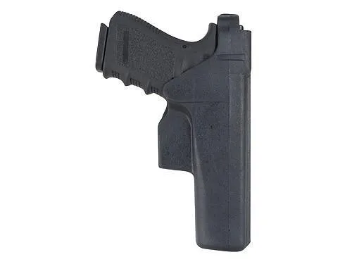 Glock HO17045 Duty Holster OWB Black Polymer w-Thumb Break Retention St... - View 2