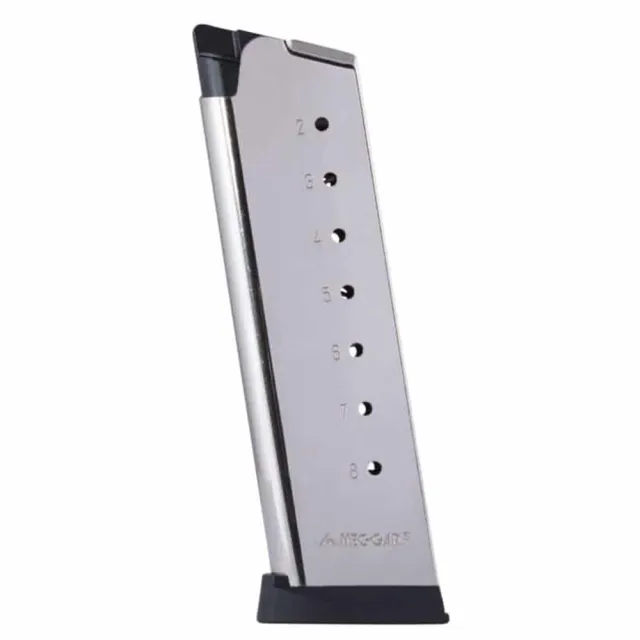 Mec-Gar MGCG4508SPF 1911 Magazine .45 ACP 8 Round Stainless - View 2