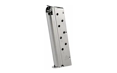 Mecgar Magazine 40 S&W 8Rd Fits 1911 Nickel MGCGOV40N - View 2