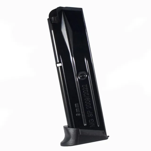 Mec-Gar MGSP910B 9mm 10rd Blued Steel Magazine for SIG Sauer PRO 2009/2022 - View 2