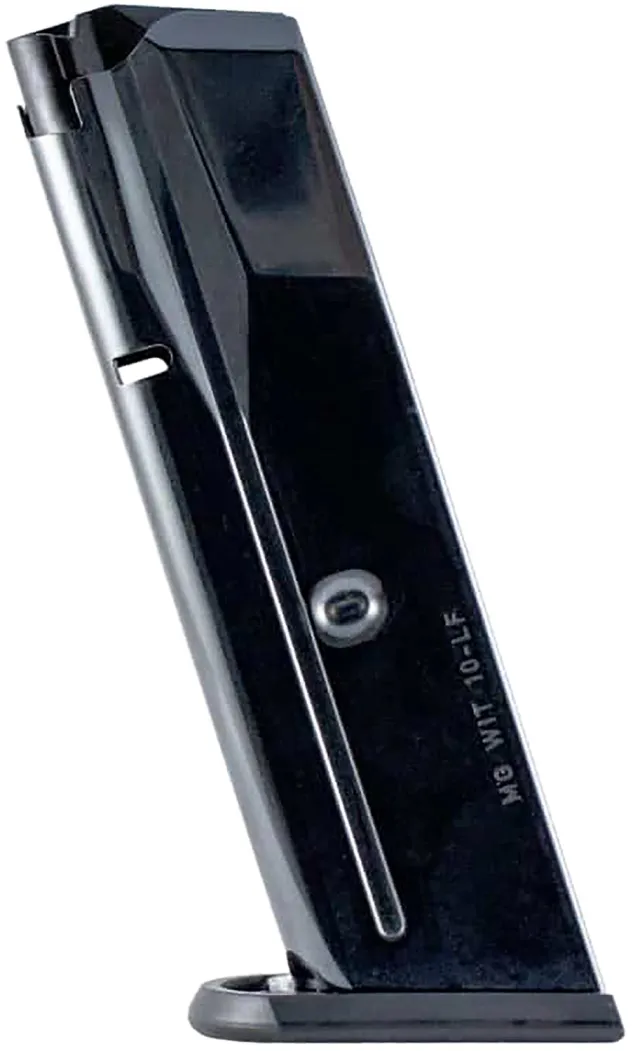 Mec-Gar MGWIT10LF10B Tanfoglio 10mm 10rd Blued Steel/Polymer Magazine - View 2