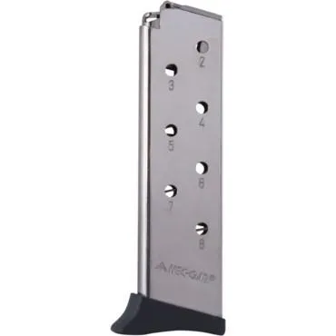 Mec-Gar MGBT3808N Bersa Thunder .380 ACP 8rd Nickel Magazine - View 2