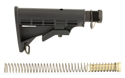 LBE Unlimited MILSTKKT AR-15 Mil-Spec 6-Position Stock Kit Black - View 2