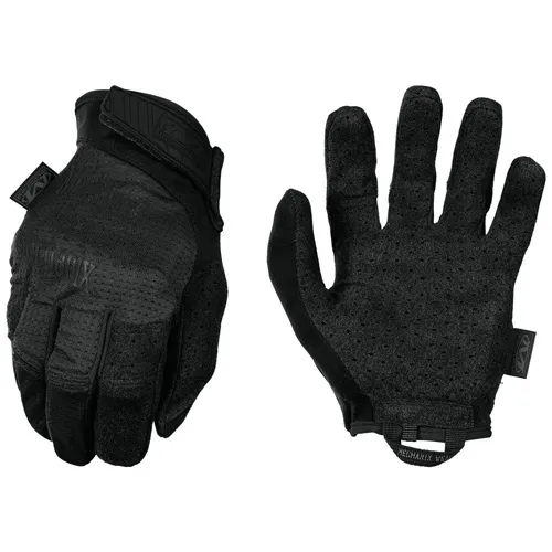 Mechanix Wear MSV55008 Specialty Vent Covert Black Suede Small Velcro... - View 2