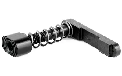 LBE Unlimited ARMCASY AR Parts Mil Spec Mag Catch Assembly AR-15 Black Steel - View 3