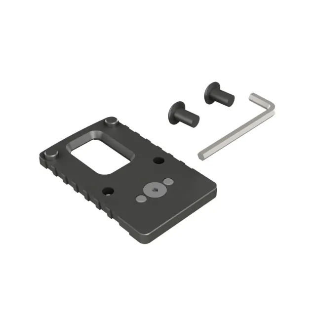 Canik PACN0707 Optic Base Plate (C) Black for Non-Optic Ready Pistols - View 2