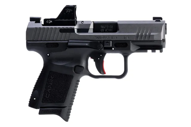 Canik TP9 Elite SC 9mm Luger Semi-Auto Pistol, 15rd, 3.6" Barrel, Tungsten Gray/Black Finish - View 2