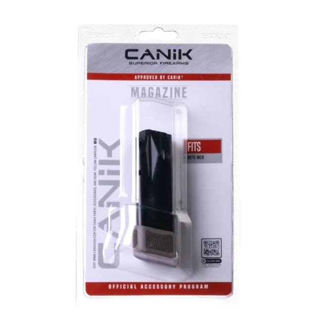 Canik MA2278D MC9 9mm 15RD Magazine Flat Dark Earth Steel - View 2