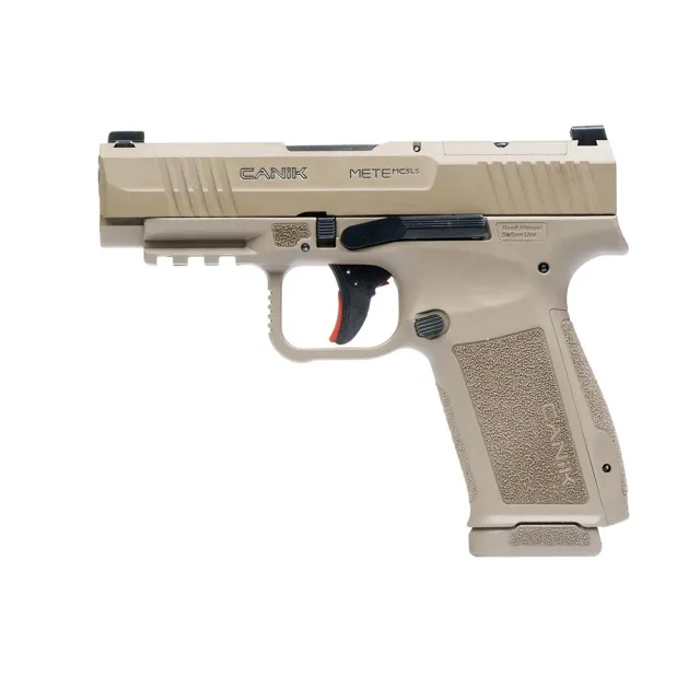 Canik Mete MC9LS Handgun 9mm Luger 17rd Magazines(2) 3.64 Barrel Optic Ready FDE - View 2